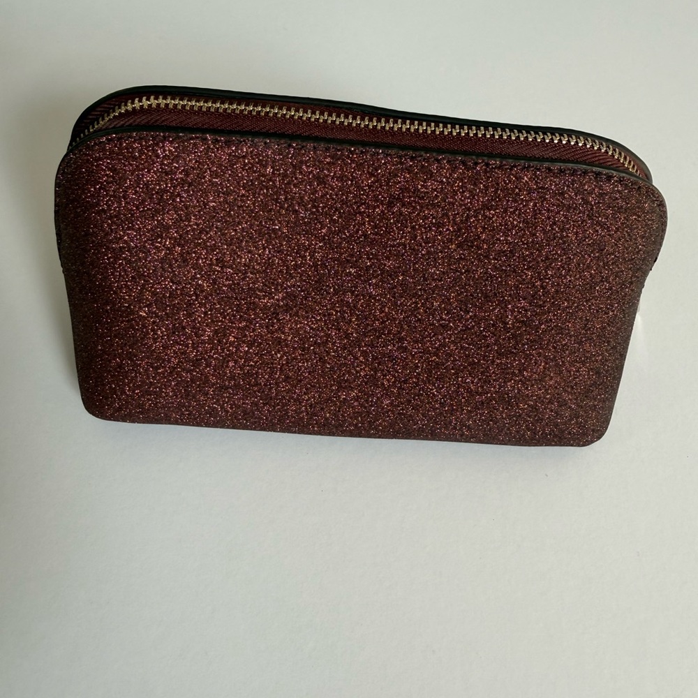 kate spade Shimmy Glitter Small Cosmetic Case - Picture 2 of 5